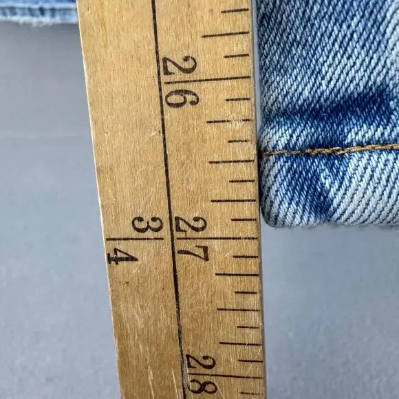 Good American Jeans Women's 8/29 Light Blue Skinny Stretch High Rise Preppy - Picture 11 of 12